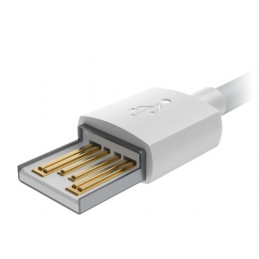Kabel BASEUS USB - Lightning Simple Wisdom 2.4A 1.5m Biały (2-pack)