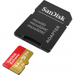 Karta pamięci SANDISK Extreme 64GB microSDXC