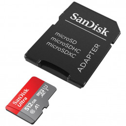 Karta pamięci SANDISK Ultra microSDXC 512GB 150MB/s + Adapter