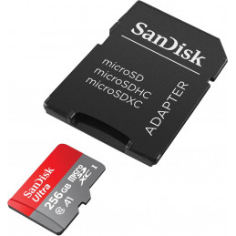 Karta pamięci SANDISK Ultra microSDXC 256GB 150MB/s + Adapter