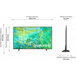 Telewizor LED Samsung UE65CU8002K 65" 4K UHD