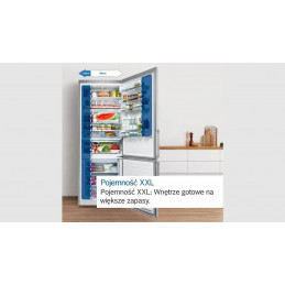 Chłodziarko-zamrażarka KGN56XLEB