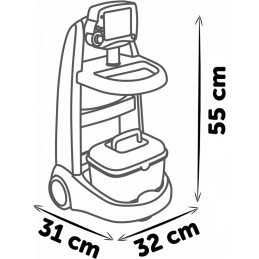 Elektroniczny wózek medyczny