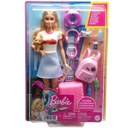 Lalka Barbie Malibu w podróży