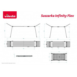 Suszarka na pranie VILEDA Infinity Flex