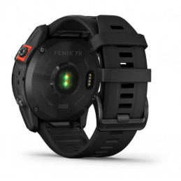 Smartwatch GARMIN Fenix 7X Solar Edition Black Silicone Band