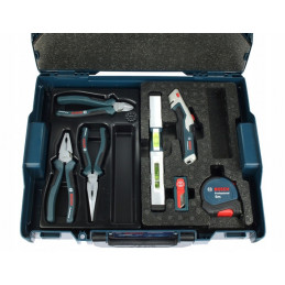 Zestaw szczypiec i narzędzi ręcznych Bosch - 16 sztuk w walizce L-BOXX