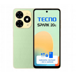 Smartfon TECNO Spark 20C 4/128 GB Magic Skin Green