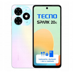 Smartfon TECNO Spark 20C 8/128 GB Mystery White