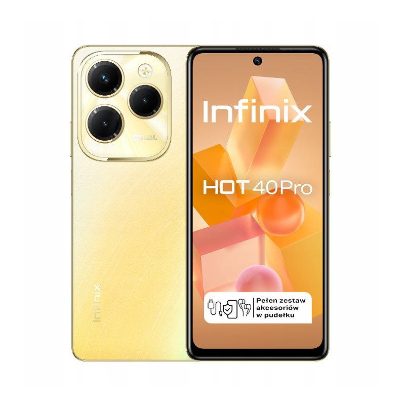 Smartfon INFINIX Hot 40 Pro 8/256GB Horizon Gold