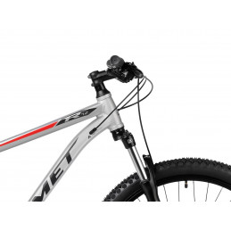 2327187 -  21 XL Rower ROMET Rambler R7.2   srebrno-czerwono-szary