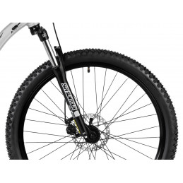 2327187 -  21 XL Rower ROMET Rambler R7.2   srebrno-czerwono-szary