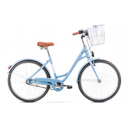 2226556 -  M Rower ROMET Pop Art Eco 26 niebieski + koszyk