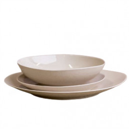 Serwis obiadowy dla 6 osób AMBITION Organic 45000 18 el.