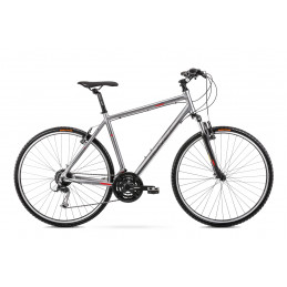 28190888-A - 19 L Rower ROMET Orkan 2 M grafitowo-czerwony