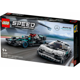 Klocki Speed Champions 76909 Mercedes-AMG F1 W12 E Performance i Mercedes-AMG ONE