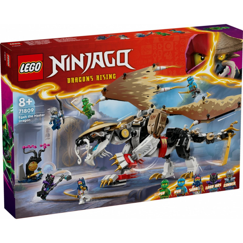 Klocki Ninjago 71809 Smoczy mistrz Egalt Klocki Ninjago 71809 Smoczy mistrz Egalt