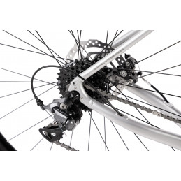 28580380-B - 58 XL Rower ROMET Aspre 1 srebrno-czerwony