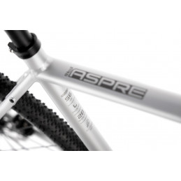 28580380-B - 58 XL Rower ROMET Aspre 1 srebrno-czerwony