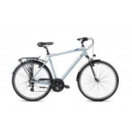 28190566-A - 19 M Rower ROMET Wagant 1 srebrno-niebieski