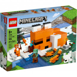 Klocki LEGO Minecraft Siedlisko lisów 21178