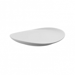 Talerz deserowy porcelanowy DUKA Time 291502 15x13cm