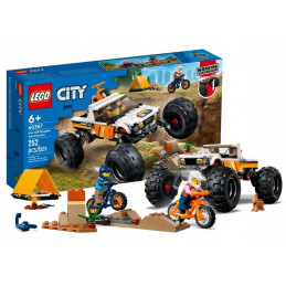 LEGO City Przygody sam. teren. z napędem 4x4 60387