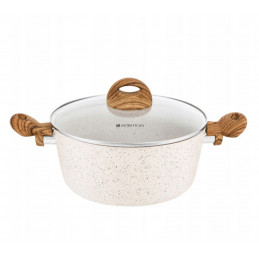 Garnek z pokrywką 24cm AMBITION Nature 34145