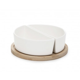 Miseczki z podstawką HOMLA Fincan 893679 20,5x7 cm