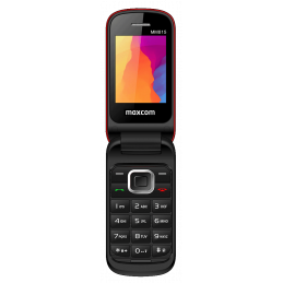Telefon komórkowy dla seniora MAXCOM Comfort MM815 Czerwony