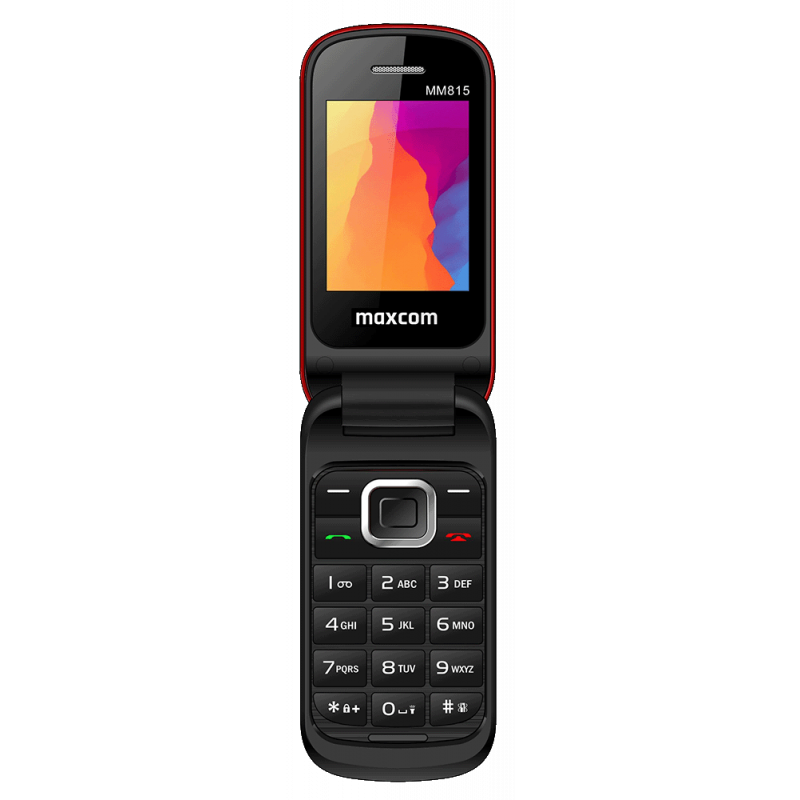 Telefon komórkowy dla seniora MAXCOM Comfort MM815 Czerwony Telefon komórkowy dla seniora MAXCOM Comfort MM815 Czerwony