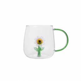 Szklanka ze stokrotką HOMLA Girasol 234269 400ml