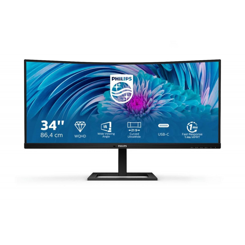 MONITOR PHILIPS LED 34" 346E2CUAE/00 MONITOR PHILIPS LED 34" 346E2CUAE/00