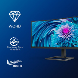 MONITOR PHILIPS LED 34" 346E2CUAE/00 MONITOR PHILIPS LED 34" 346E2CUAE/00