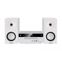 Mikrowieża BLAUPUNKT MS30.2BT Z Bluetooth oraz odtwarzaczem CD i USB Biała