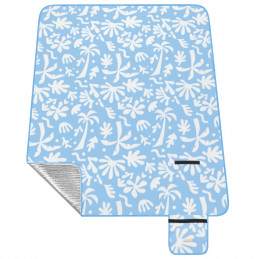 Trzywarstwowy koc piknikowy Spokey BREEZE XL 210 x 150 cm