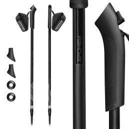 Kije Nordic Walking teleskopowe Spokey CLOUD