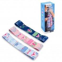 Zestaw gum fitness Spokey THE BLOOM SET