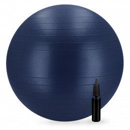 Piłka gimn 75cm BLUE FITBALL