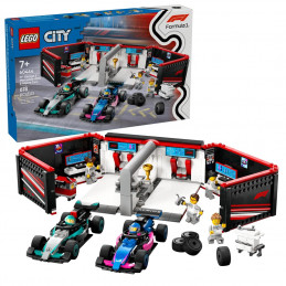 LEGO CITY 60444 F1 Garaż i...